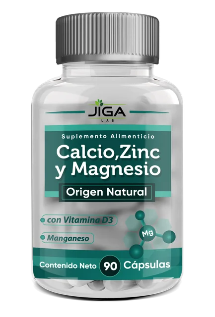 Calcio, Zinc y Magnesio JIGA LAB
